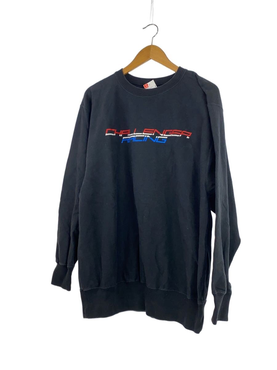 【中古】CHALLENGER◆流汗/L/綿織物/BLK/刷り上げる/CLG-SW 023-008【メンズウェア】