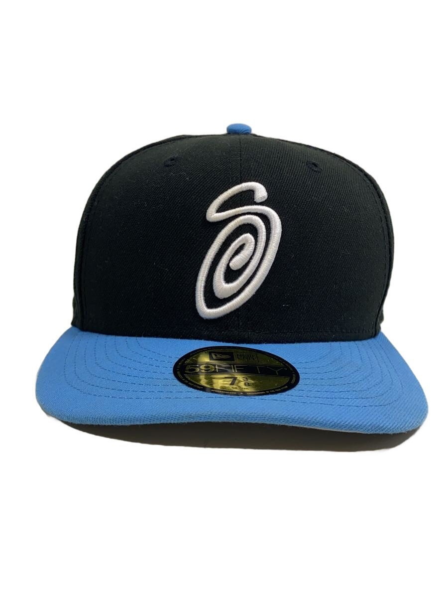 【中古】NEW ERA◆旗がしら/7 3/8/ポリエステル/BLK/メンズ/1311008【服飾雑貨他】