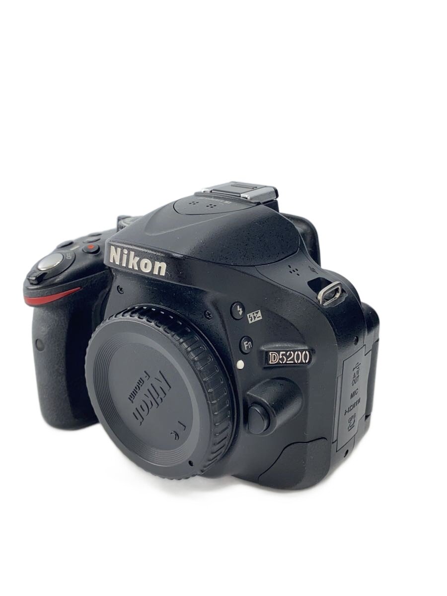 【中古】Nikon◆デジタル一眼カメラ D5200 18-55 VR レンズキット [ブラック]【カメラ】｜2ｎｄ STREET 店