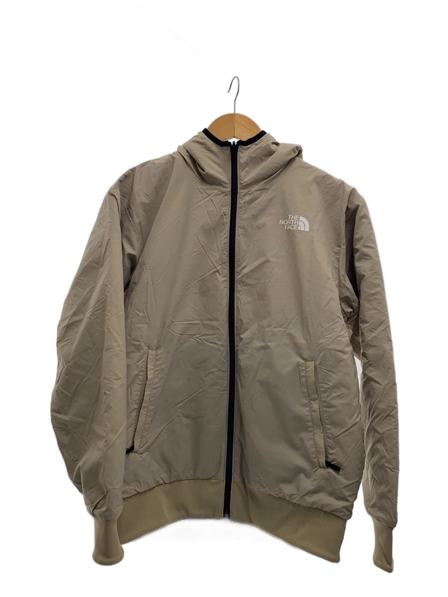 【中古】THE NORTH FACE◆REVERSIBLE TECH AIR HOODIE_リバーシブルテックエアーフーディ/M/ナイロン/BEG【メンズウェア】|2nd STREET 店