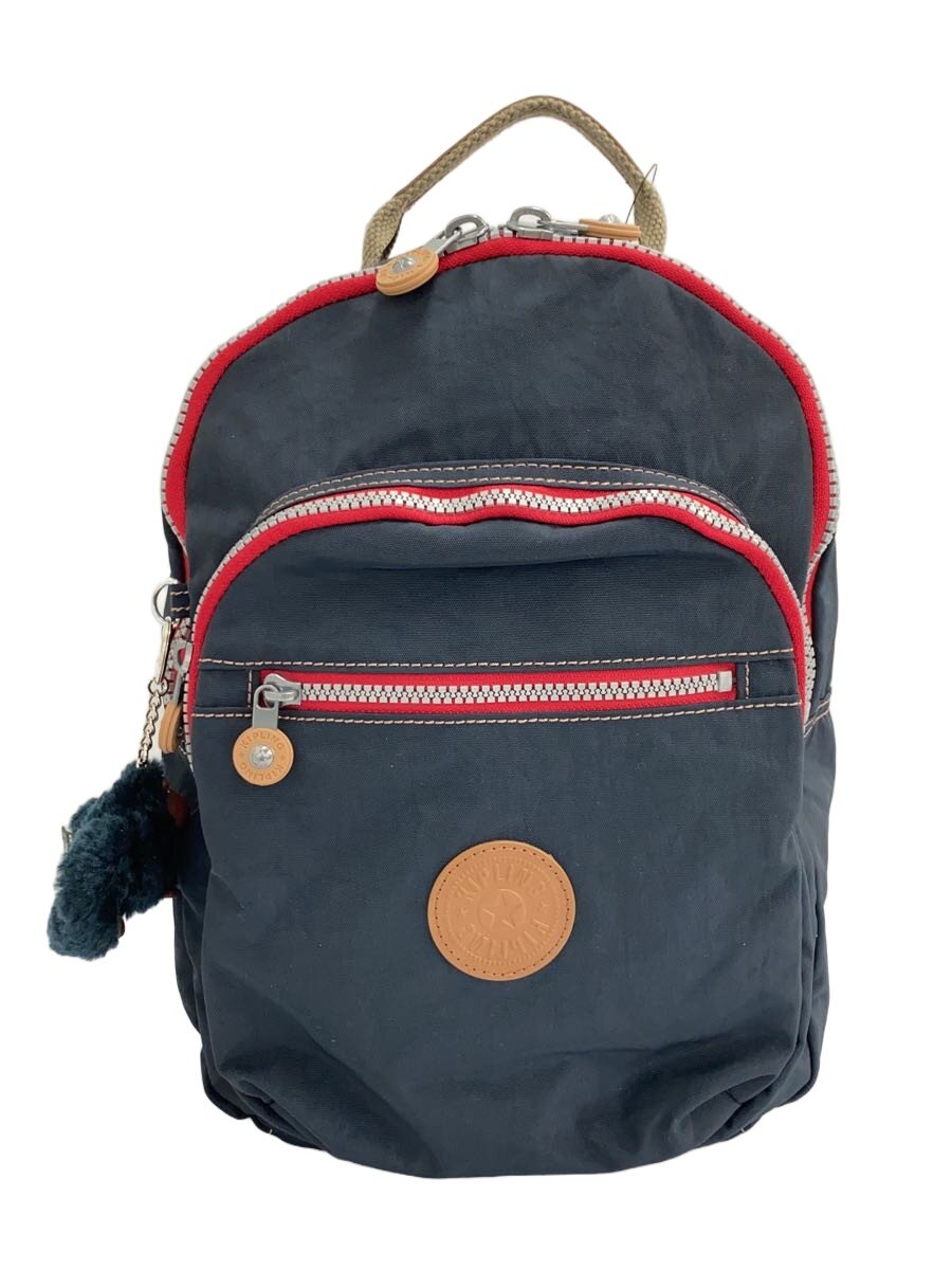 【中古】Kipling◆背嚢/--/NVY【御徒面子】