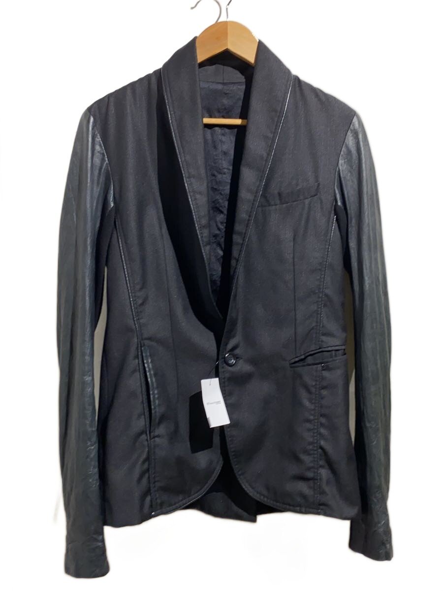 【中古】catorce/レザー切替え/14addiction前身ブランド/ジャケット/1/ウール/BLK//【メンズウェア】|2nd STREET 店
