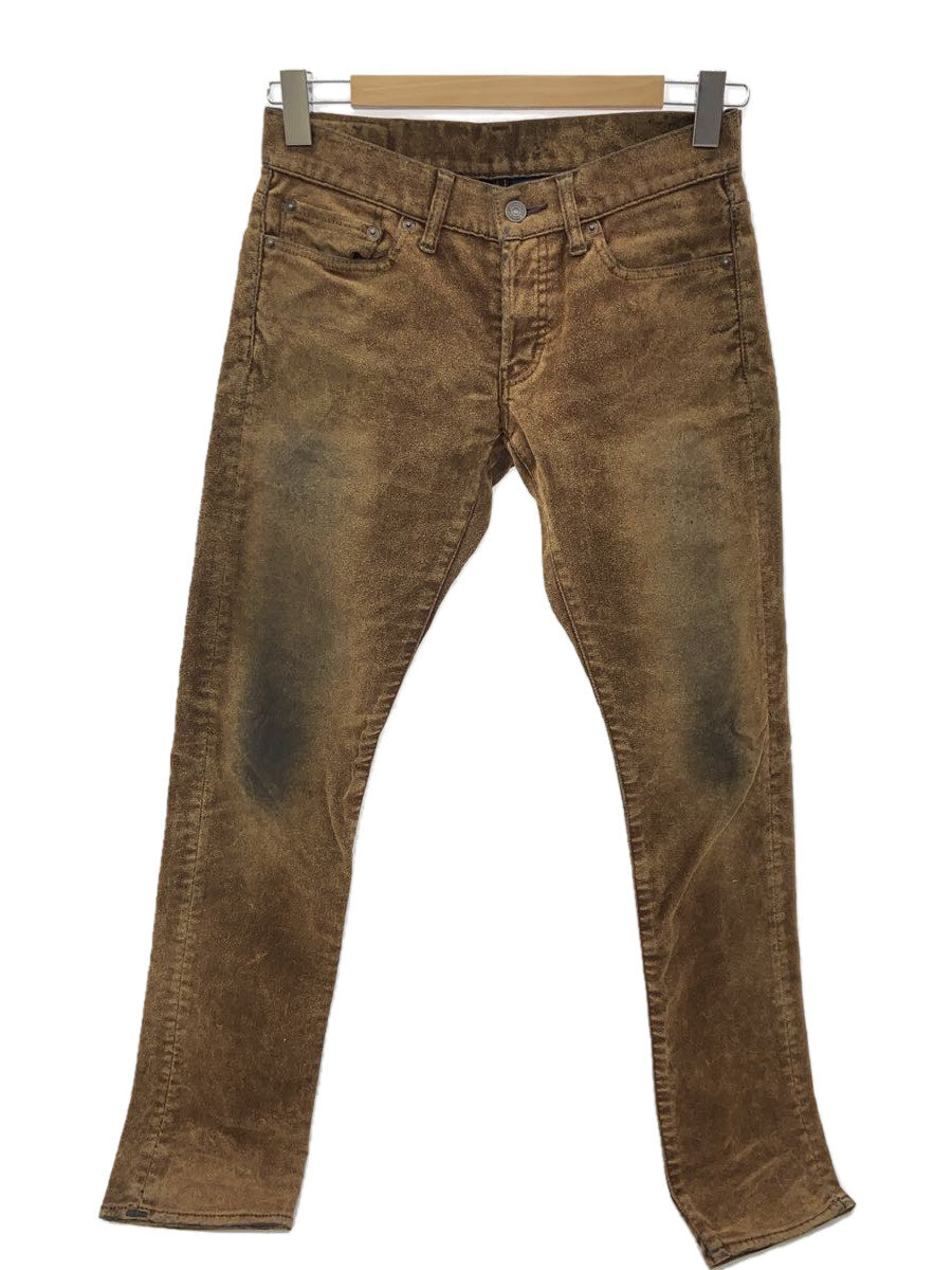 【中古】HYSTERIC GLAMOUR◆下つ方/30/スウェード/BRW/4AP-2392//【メンズウェア】