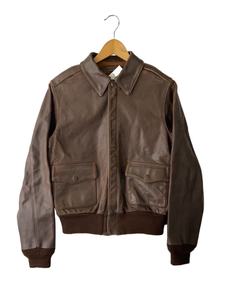 【中古】A-2/レザージャケット・ブルゾン/--/レザー/BRW//【メンズウェア】｜2ｎｄ STREET 店