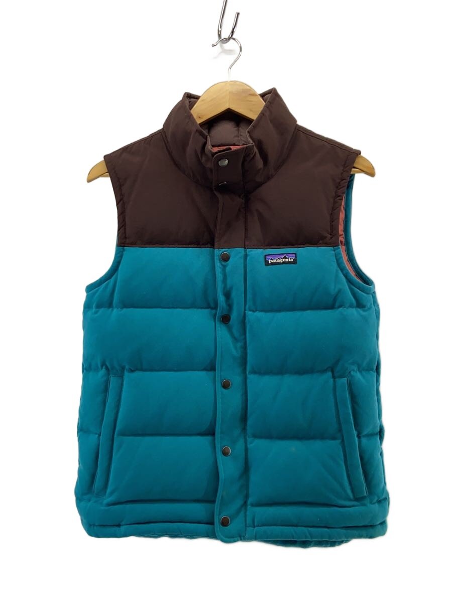 【中古】patagonia◆落ち込むより良い/XS/ナイロン/BLU/27586FA14【メンズウェア】
