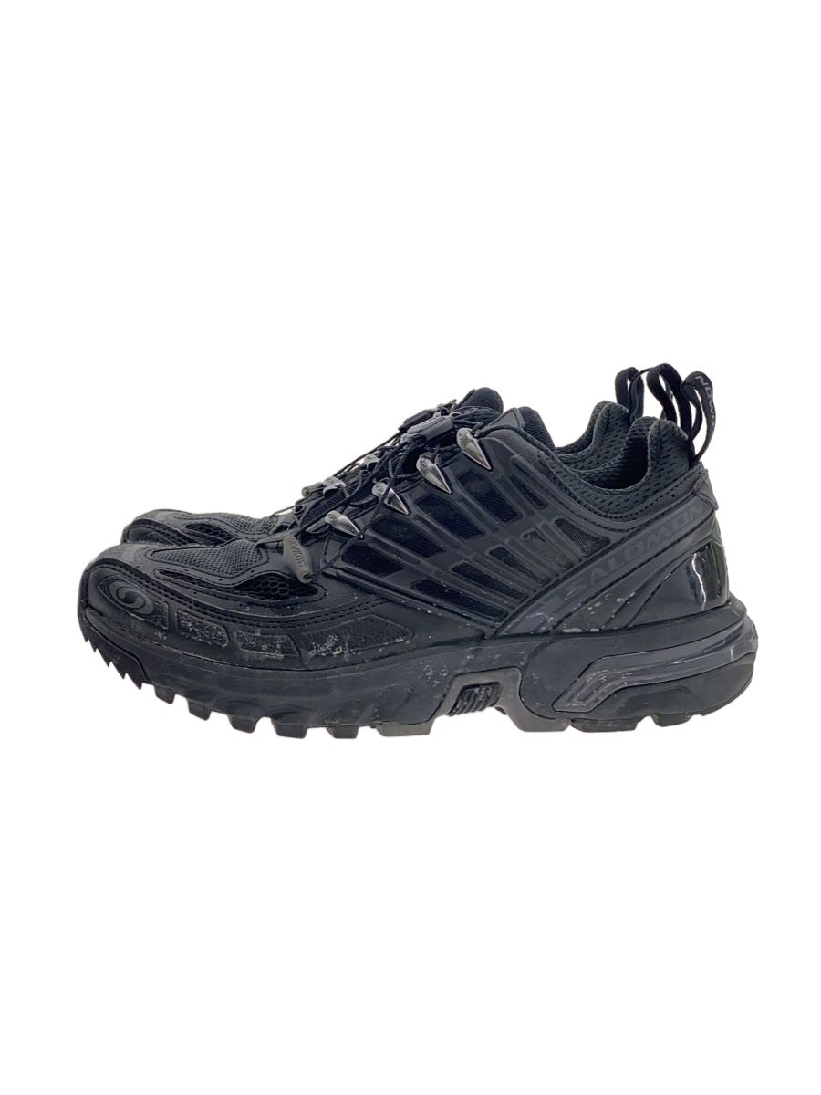 【中古】salomon◆ローカットスニーカー/24.5糎/BLK/471798//【シューズ】