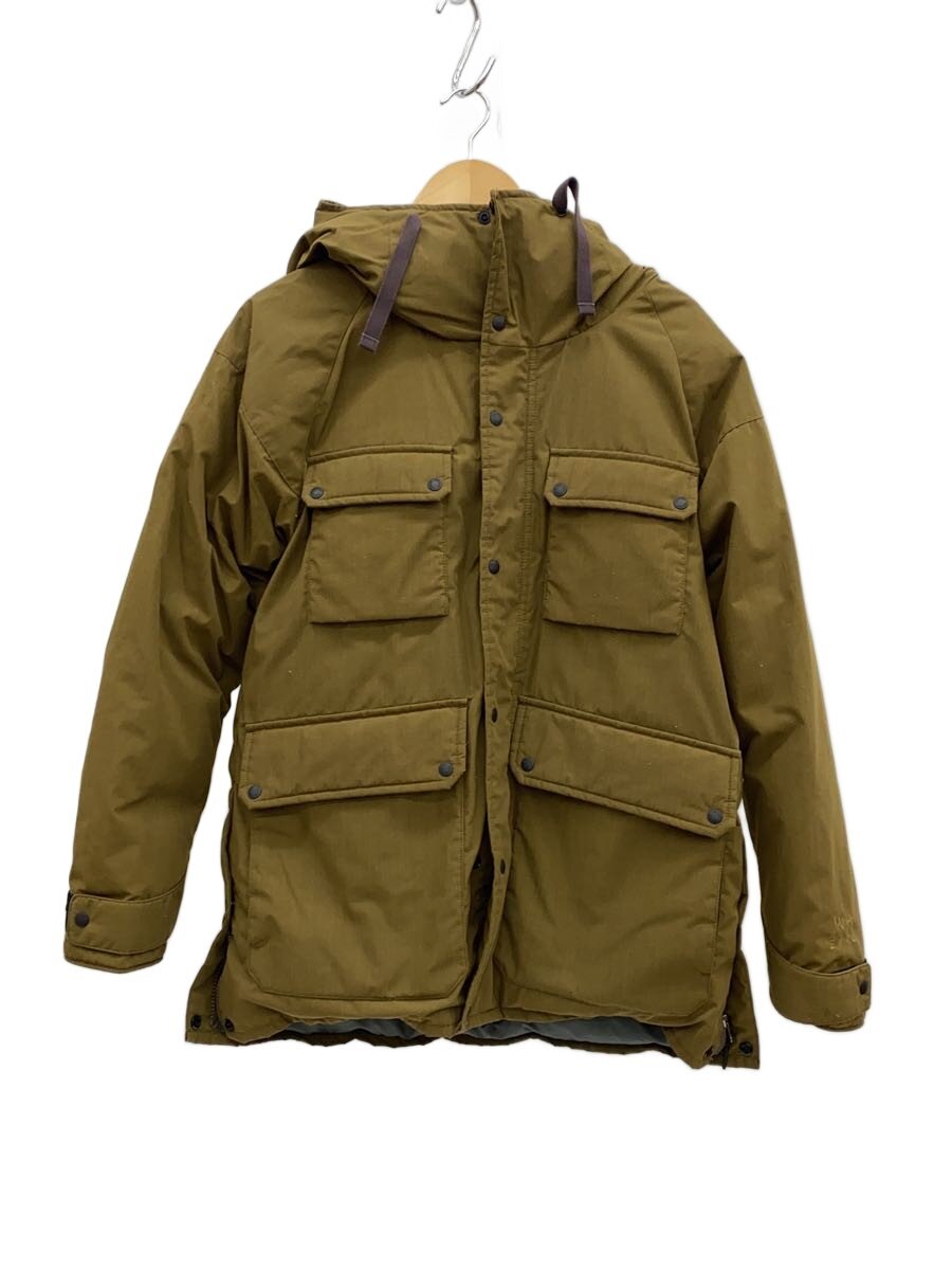 【中古】NANGA◆×EKAL/TAKIBI 落ちこむ上衣/S/ポリエステル/KHK/無地/ビロード毛たち【メンズウェア】