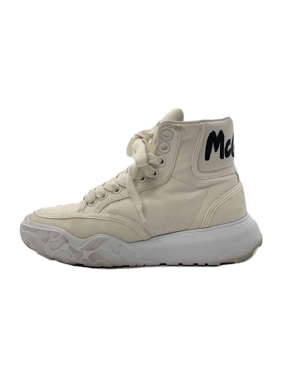 【中古】Alexander McQueen◆Alexander McQueen/アレキサンダーマックイーン/ハイカットスニーカー/37/白いこと/685680【シューズ】