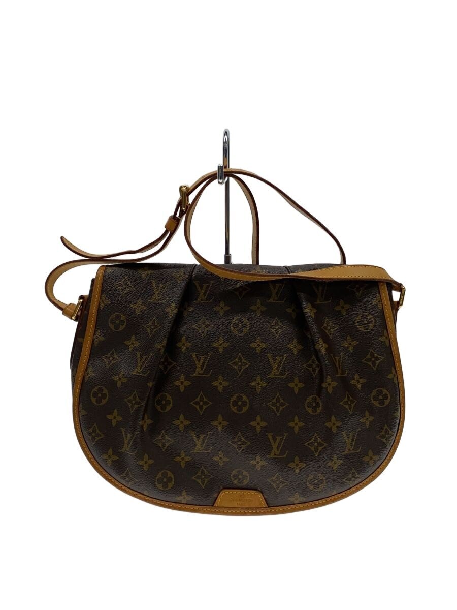 【中古】LOUIS VUITTON◆メニルモンタンMM_モノグラム・帆布/PVC/BRW【御徒面子】