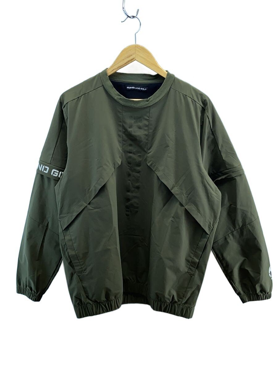 【中古】Russeluno◆2WAYティーシャツ上衣/プルオーバー/5/ポリエステル/KHK/無地/rg-2310603//【メンズウェア】