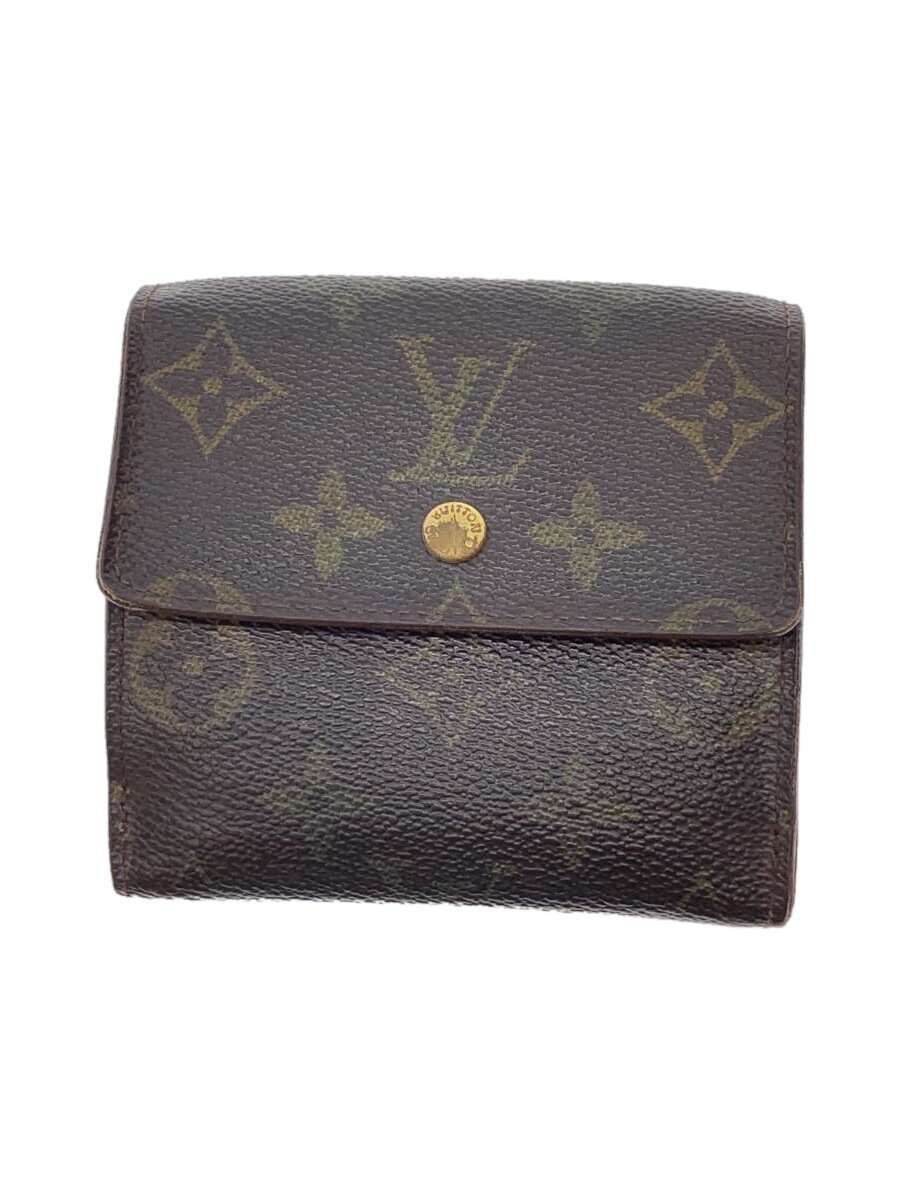 【中古】LOUIS VUITTON◆ポルト・フォイユ・エリーズ_モノグラム・キャンバス_BRW/PVC/BRW/総柄/メンズ【服飾雑貨他】｜2ｎｄ STREET 店