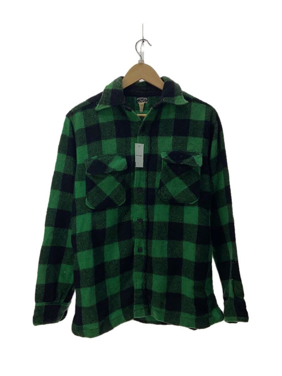 【中古】60S/黒引き舟/WINTER KING/フランネルプルオーバー/VINTAGE//【メンズウェア】