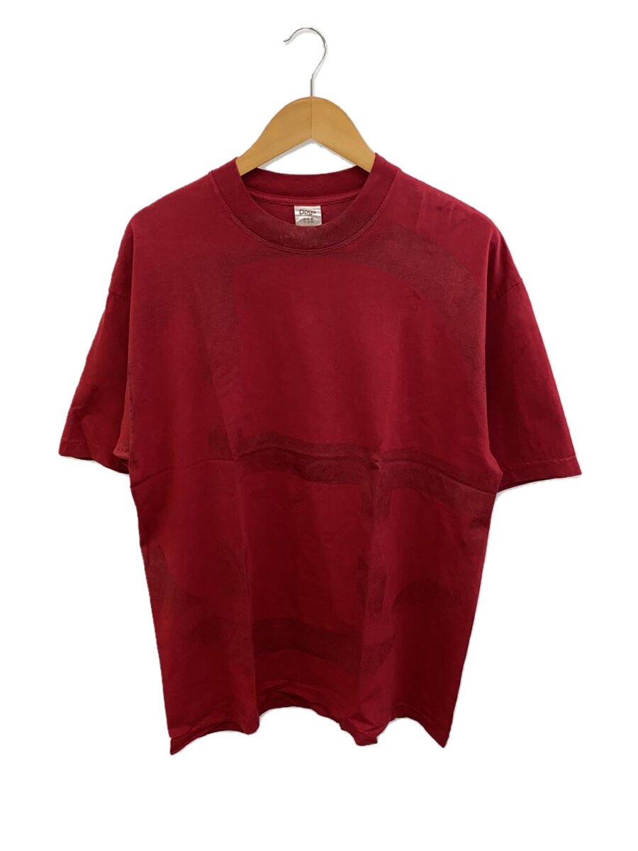 【中古】Dogs/kohh/ビッグロゴタイプ/プルオーバー/XL/綿織物/RED【メンズウェア】