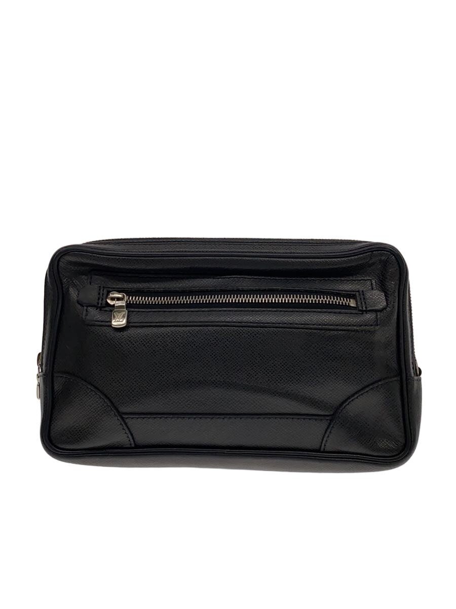 【中古】LOUIS VUITTON◆パヴェル_五分五分ガ/PVC/BLK【御徒面子】