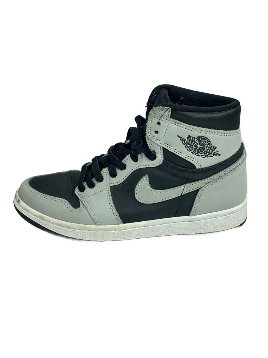 【中古】NIKE◆AIR JORDAN 1 RETRO HIGH OG_エアジョーダン 1 レトロ ハイ OG/25cm/GRY【シューズ】｜2ｎｄ STREET 店