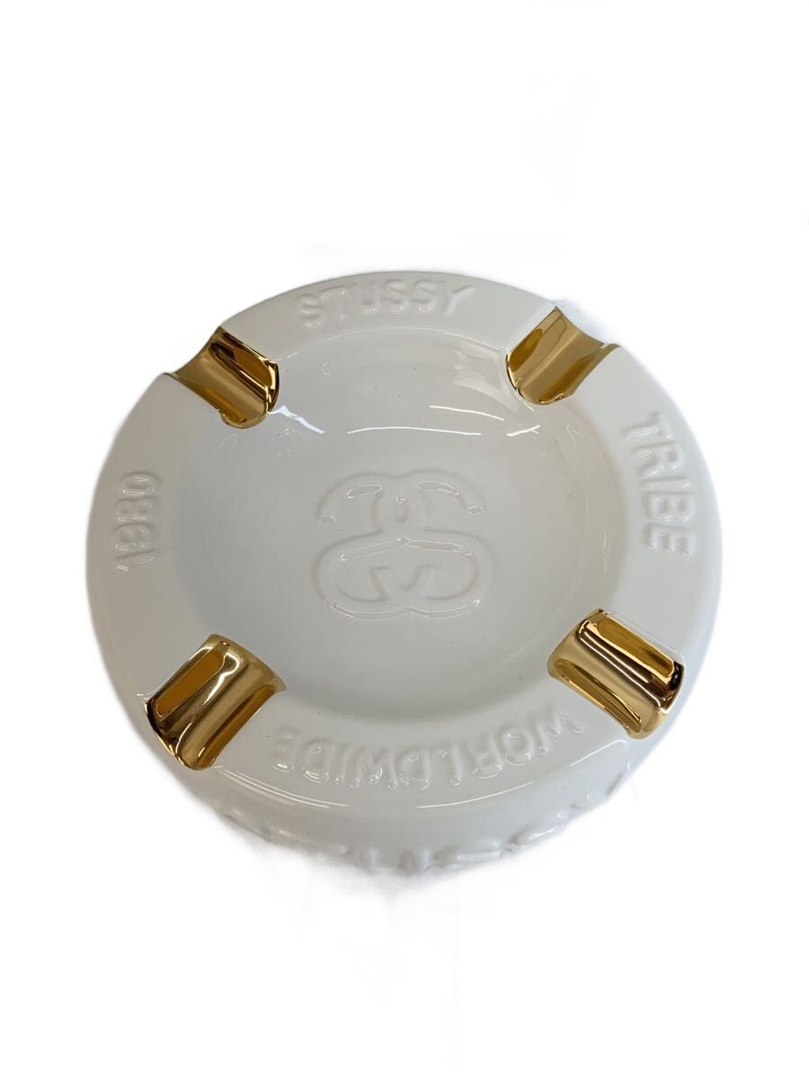 【中古】STUSSY◆室内装飾雑貨/WHT//【室内装飾小物・日用雑貨】