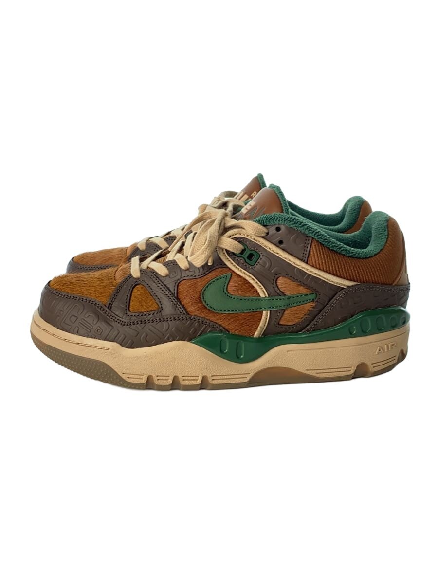 【中古】NIKE◆X NIGO AIR FORCE 3 LOW_X ニゴー エア湖 フォース 3 置き目/28珊/BRW【シューズ】