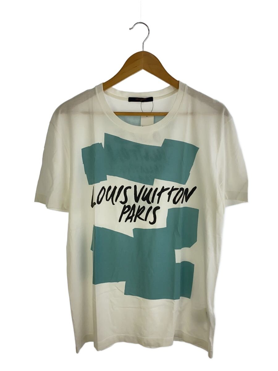 【中古】LOUIS VUITTON◆プルオーバー/S/綿織物/WHT/VCCM09//【メンズウェア】