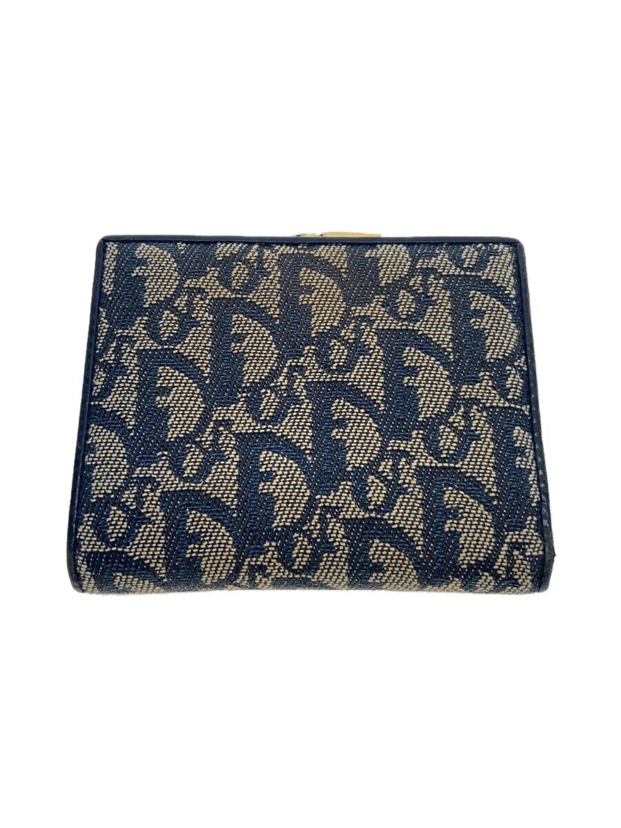【中古】Christian Dior◆2つ折り財布/キャンバス/BLU/総柄/レディース【服飾雑貨他】｜2ｎｄ STREET 店