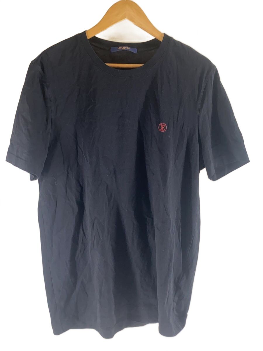 【中古】LOUIS VUITTON◆プルオーバー/XL/綿織物/BLK/無地/RM221Q JC8 HAY50W【メンズウェア】