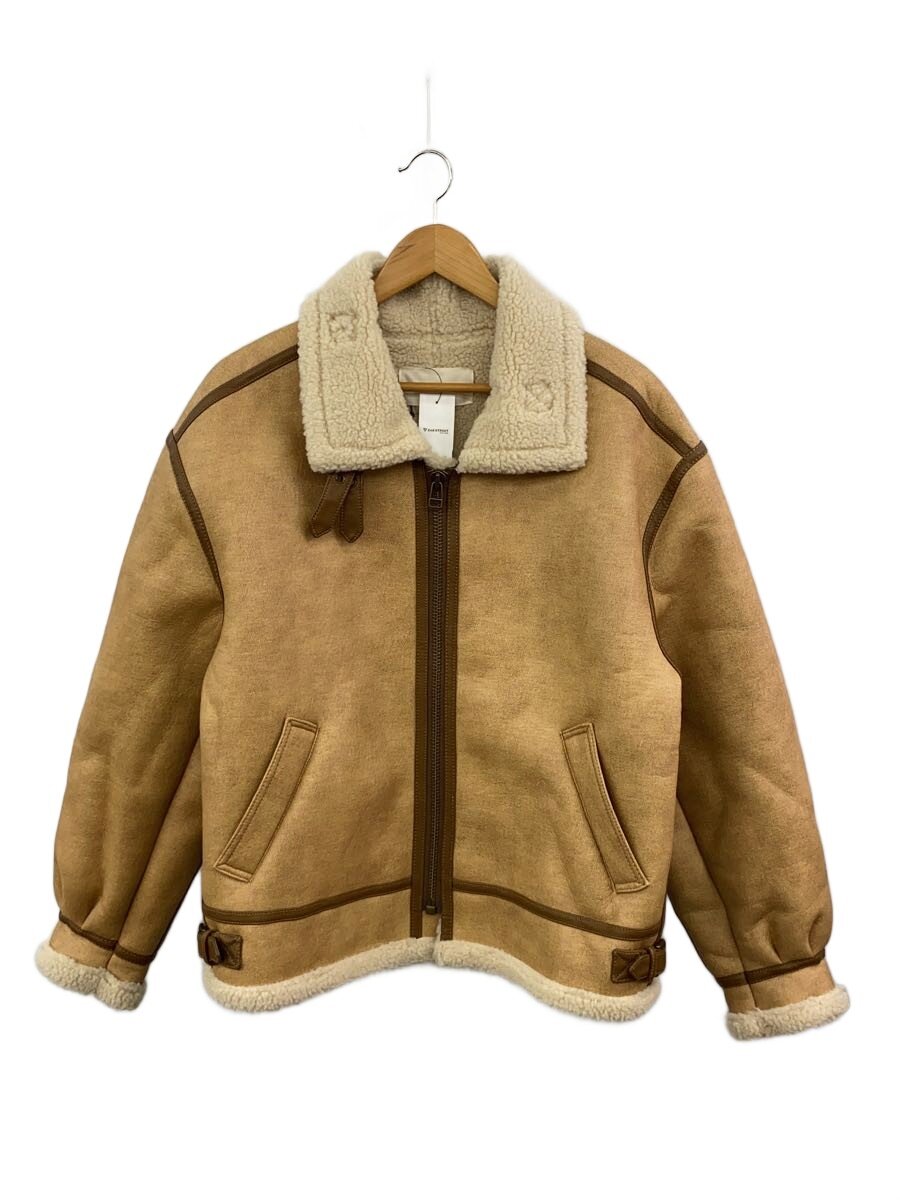 【中古】TODAYFUL◆上衣/38/ポリエステル/BEG/11920203/B-3 Flight Jacket【レディース御召しもの】