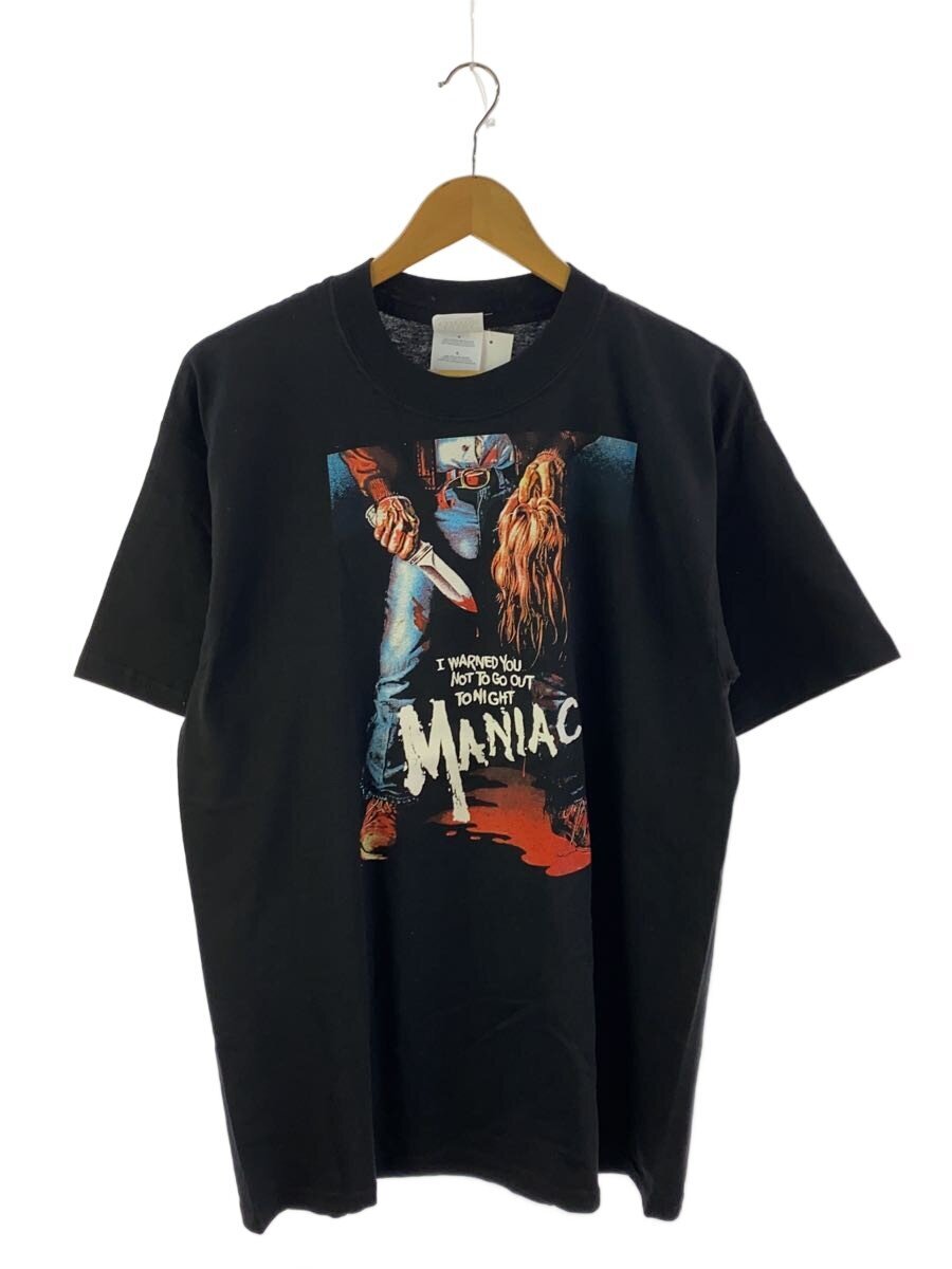 【中古】GILDAN◆00s/MANIAC/プルオーバー/L/綿織物/BLK【メンズウェア】