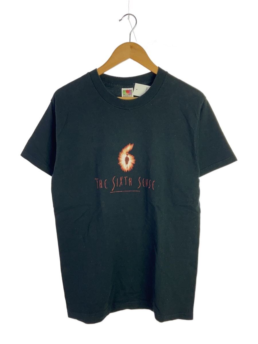 【中古】FRUIT OF THE LOOM◆90sー/THE SIXTH SENSE/プルオーバー/M/綿織物/BLK【メンズウェア】