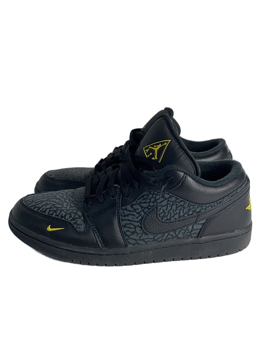 【中古】NIKE◆AIR JORDAN 1 LOW SE_エアジョーダン1 置き目 SE/28糎/BLK【シューズ】