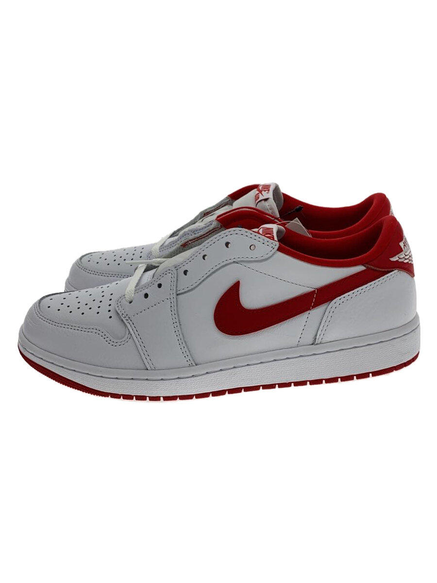 【中古】NIKE◆AIR JORDAN 1 RETRO LOW OG_エアジョーダン1 置き目 OG/28.5珊/WHT//【シューズ】