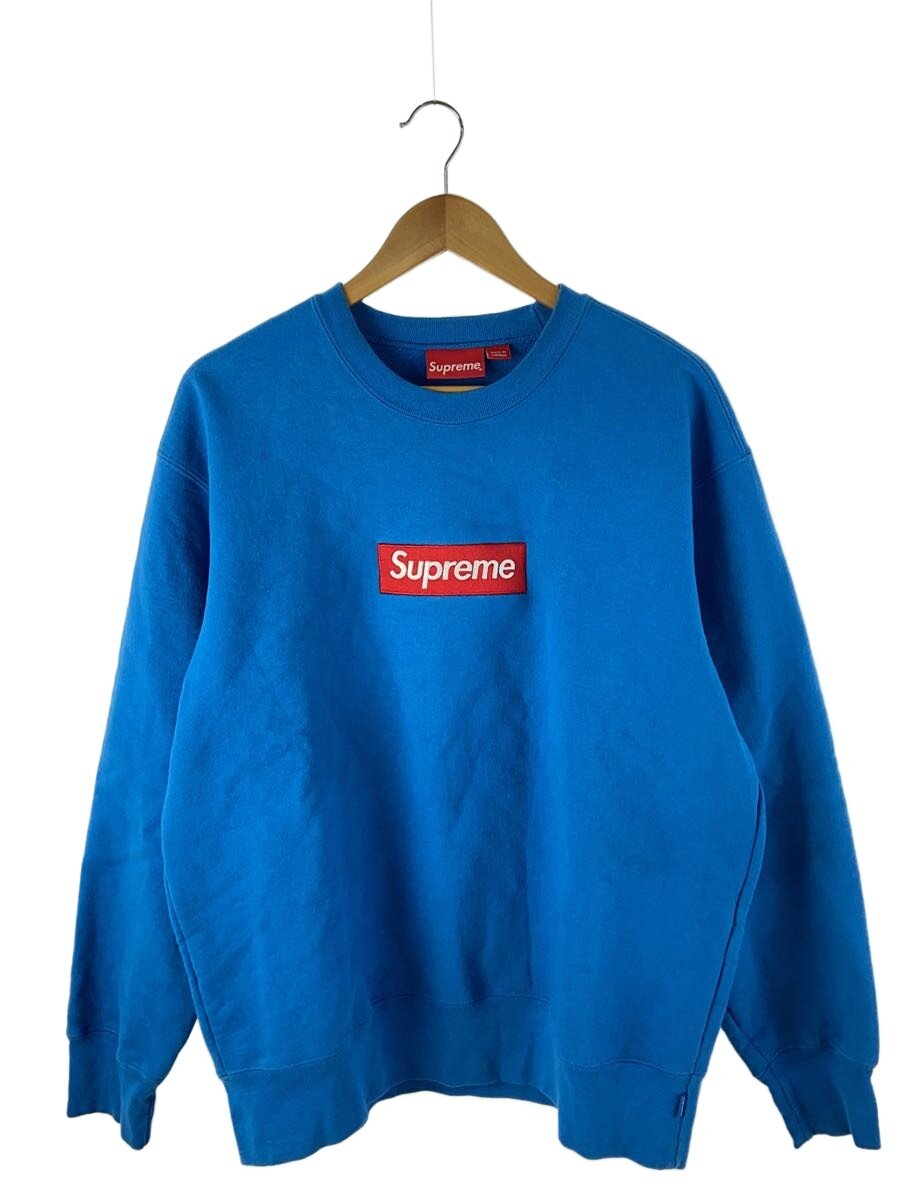 【中古】Supreme◆スウェット/M/コットン/BLU/ボックスロゴ/クルーネック/22AW//【メンズウェア】｜2ｎｄ STREET 店