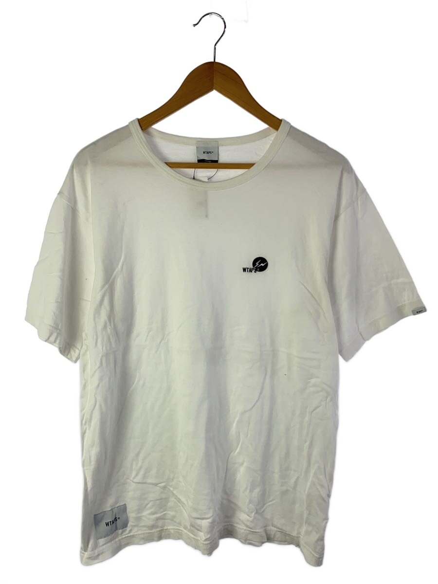 【中古】WTAPS◆プルオーバー/1/綿織物/WHT/182ATFRD-CSM01S//【メンズウェア】