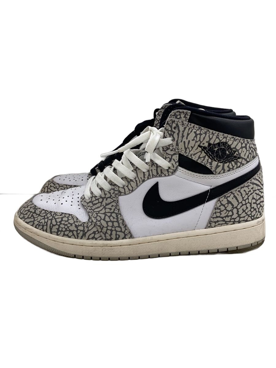 【中古】NIKE◆AIR JORDAN 1 RETRO HIGH OG_大気圏 ジョーダン 1 レトロ 御機嫌 目あたらしい/28糎/G【シューズ】