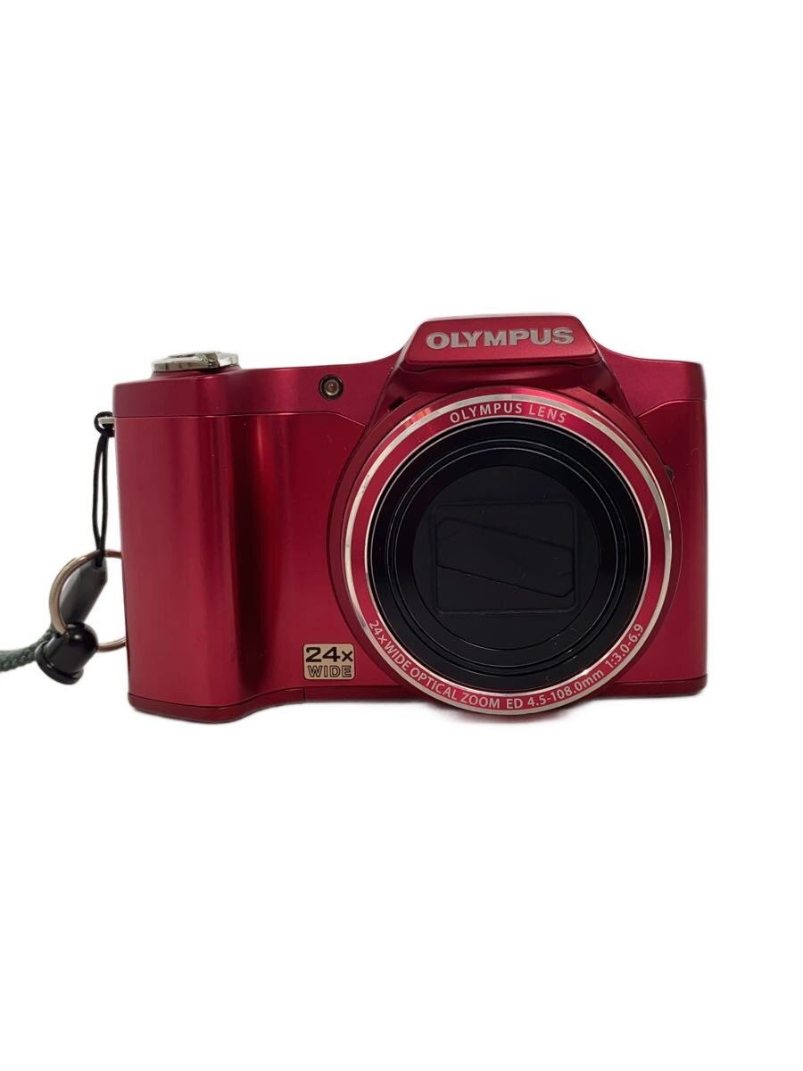 【中古】OM SYSTEM(OLYMPUS)◆デジタル写真機 OLYMPUS SZ-14 [赤いこと]//【写真機】