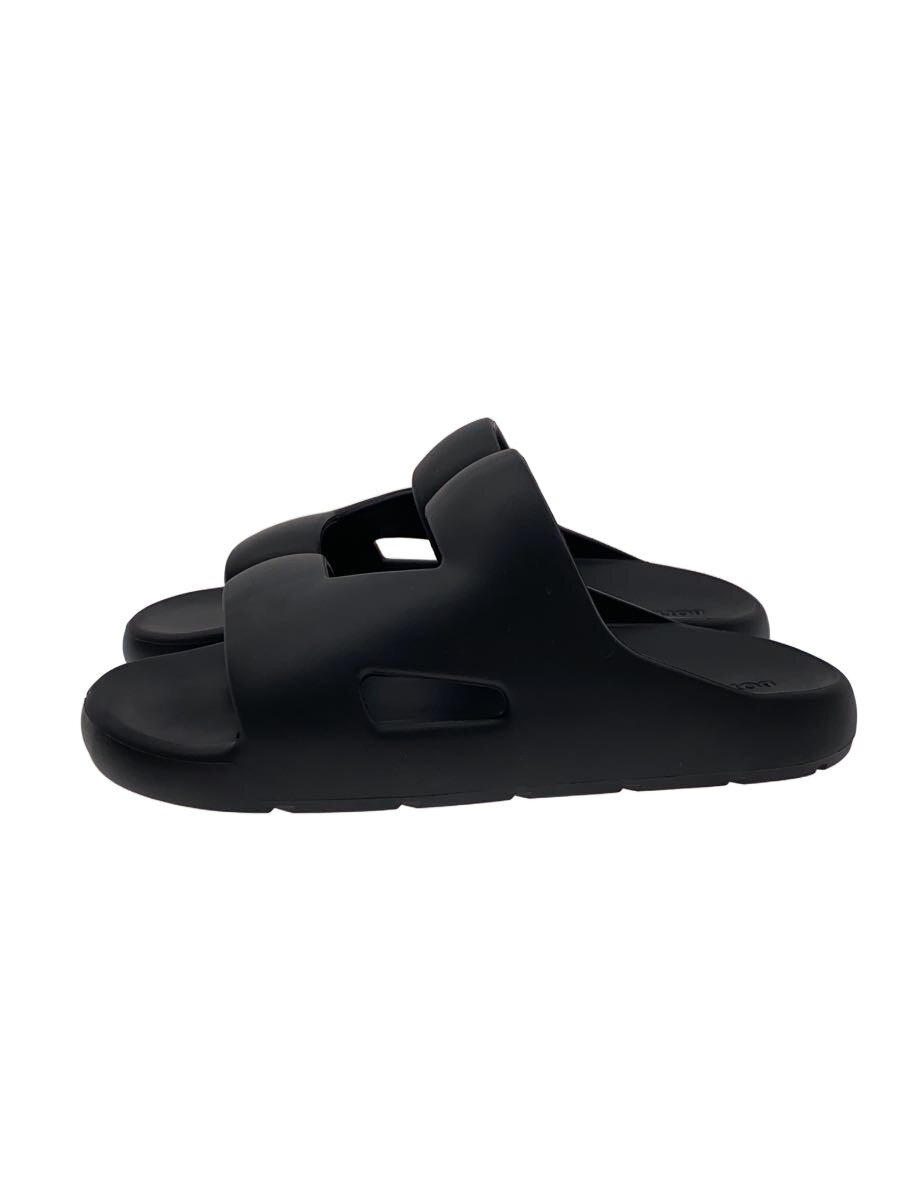 【中古】BOTTEGA VENETA◆BAND SANDAL/GEL RUBBER/サンダル/39/BLK/690103 V11T0 1000【シューズ】