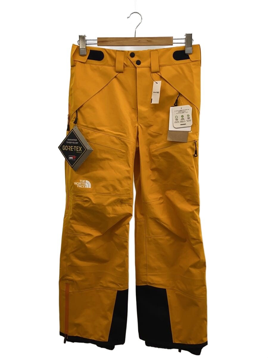 【中古】THE NORTH FACE◆POWDER GUIDE PANT_パウダーガイドパンツ/M/ゴアテックス/YLW/無地【メンズウェア】|2nd STREET 店