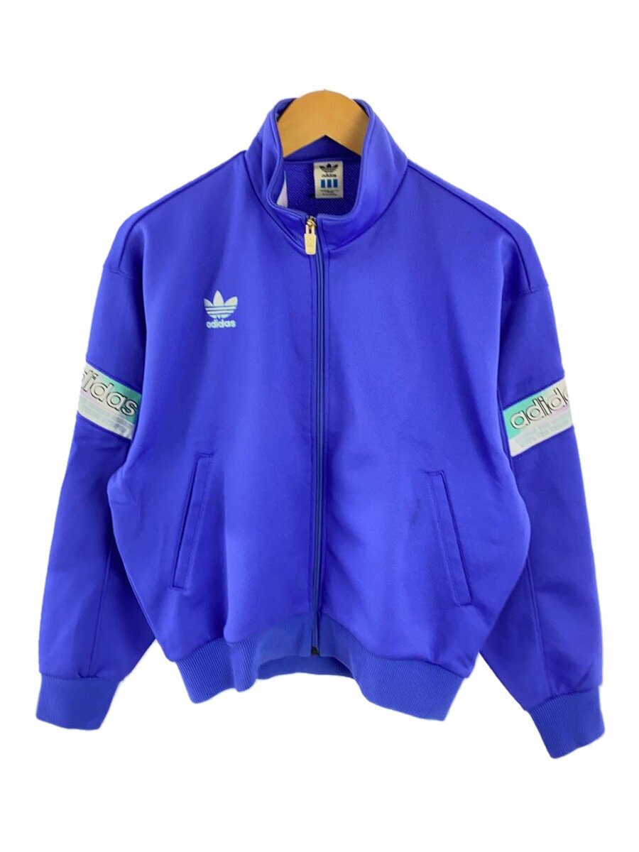 【中古】adidas◆ティーシャツ/S/ポリエステル/BLU/無地/ATS-305【メンズウェア】