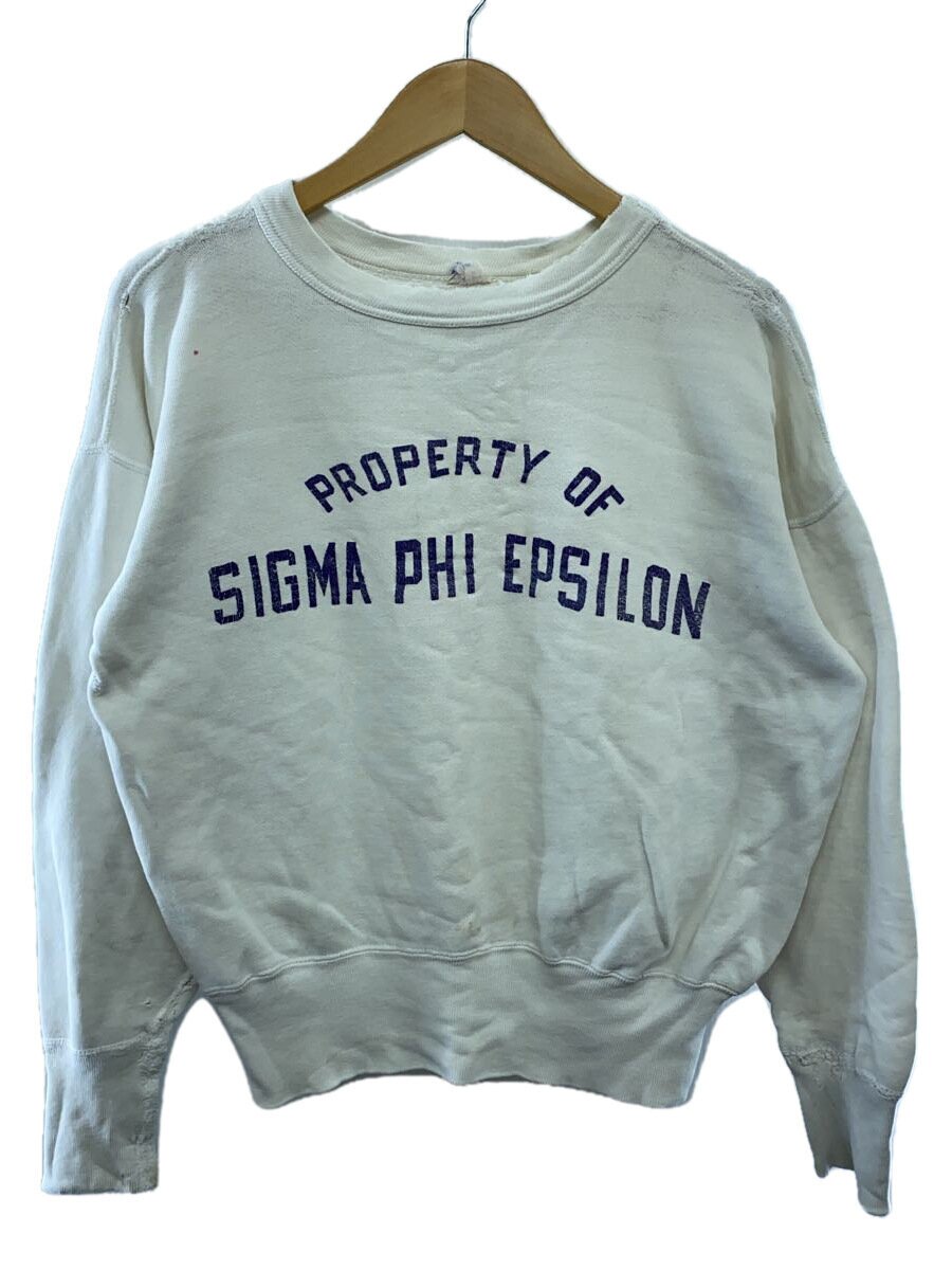 【中古】Champion◆50s~/BIG SIZE/小文字ランタグ/スウェット/コットン/ホワイト×パープル【メンズウェア】|2nd STREET 店