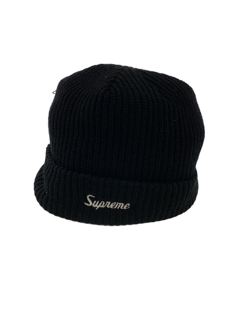 【中古】Supreme◆編み物旗がしら/アクリル樹脂/BLK/メンズ【服飾雑貨他】