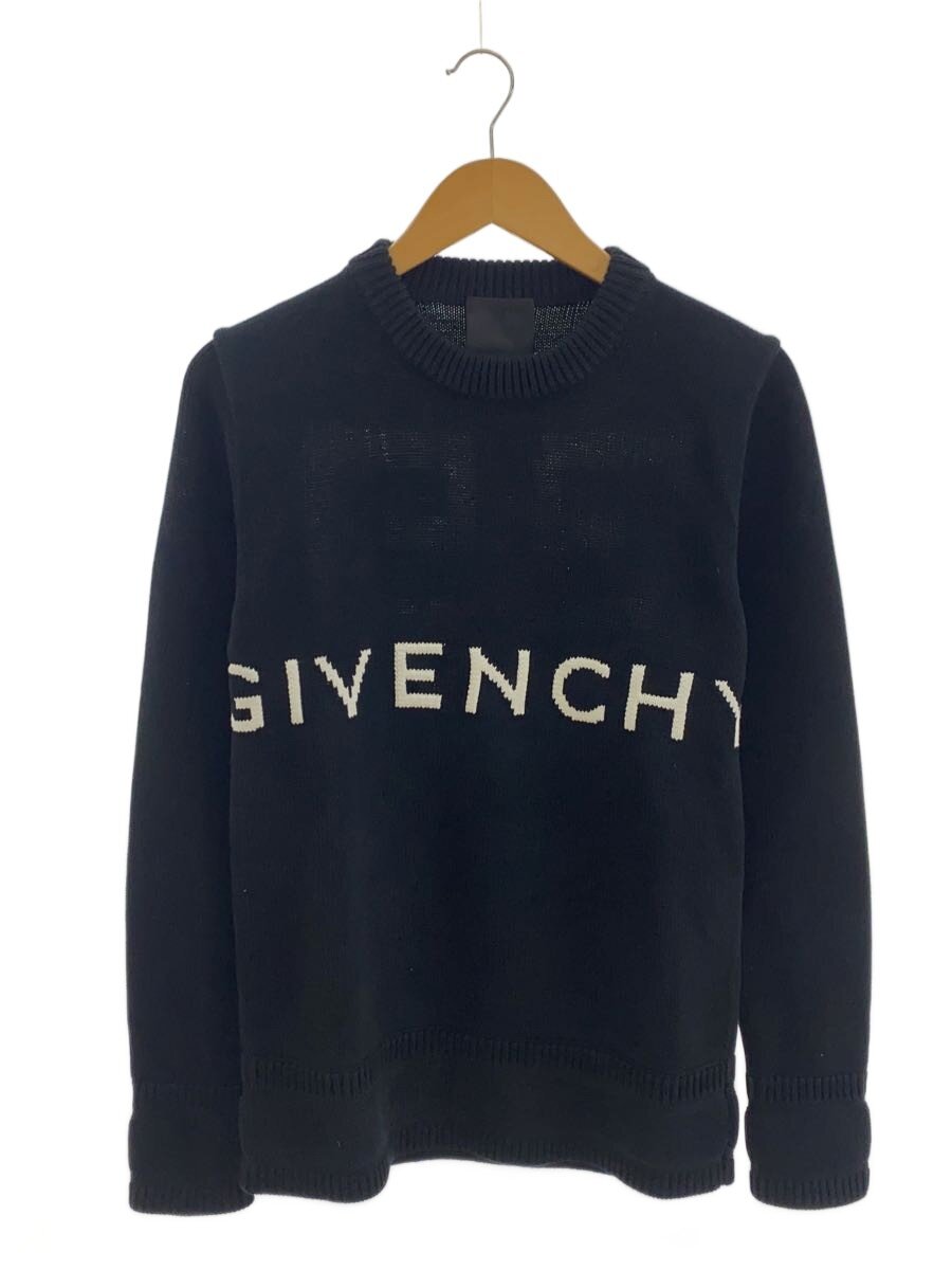 【中古】GIVENCHY◆編み物・スウェーター(朦々たる)/XS/綿織物/BLK/BM90G9401M//【メンズウェア】