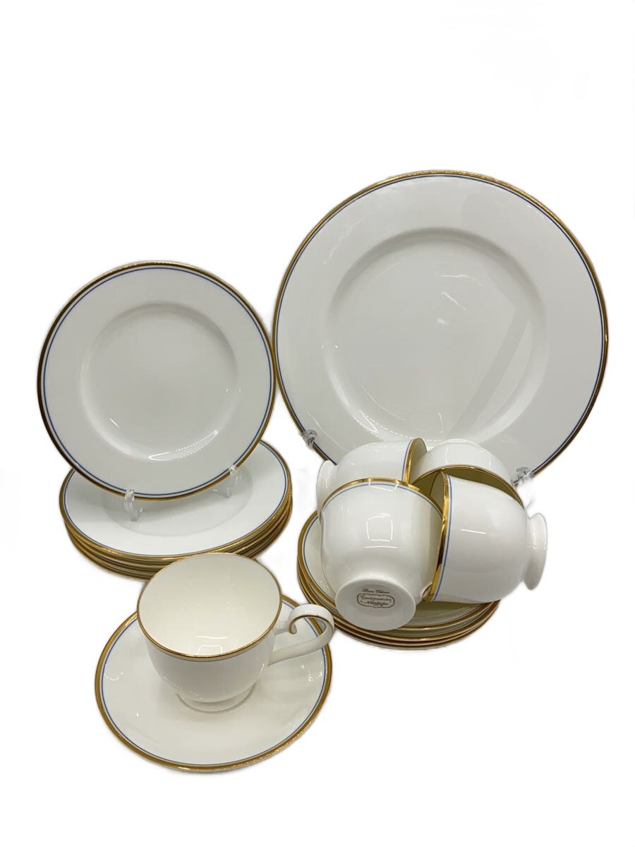 【中古】Noritake◆優勝杯\u0026平円盤/16点書き割り/WHT/D1201//【勝手もと装置】