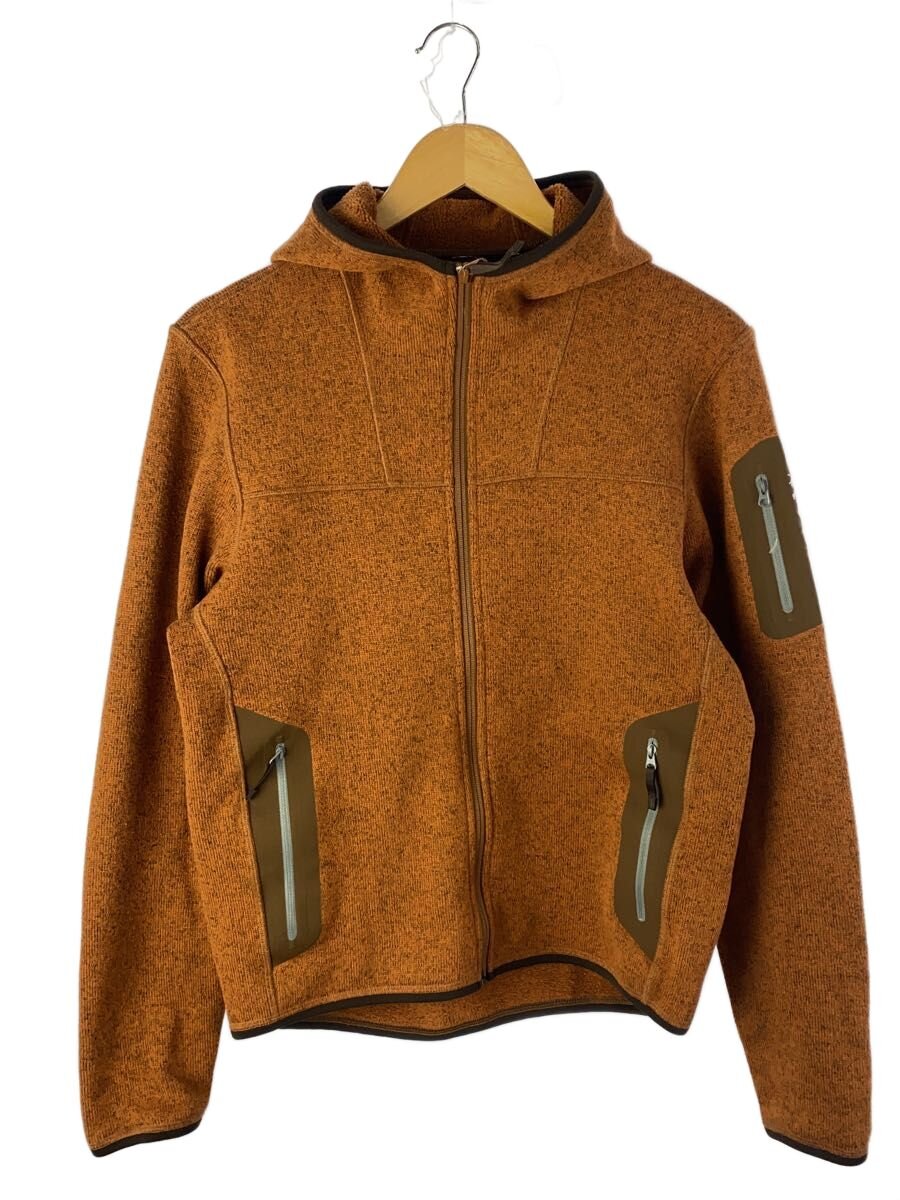 【中古】ARC’TERYX◆上衣/XS/ポリエステル/駱駝/COVERT HOODY【メンズウェア】