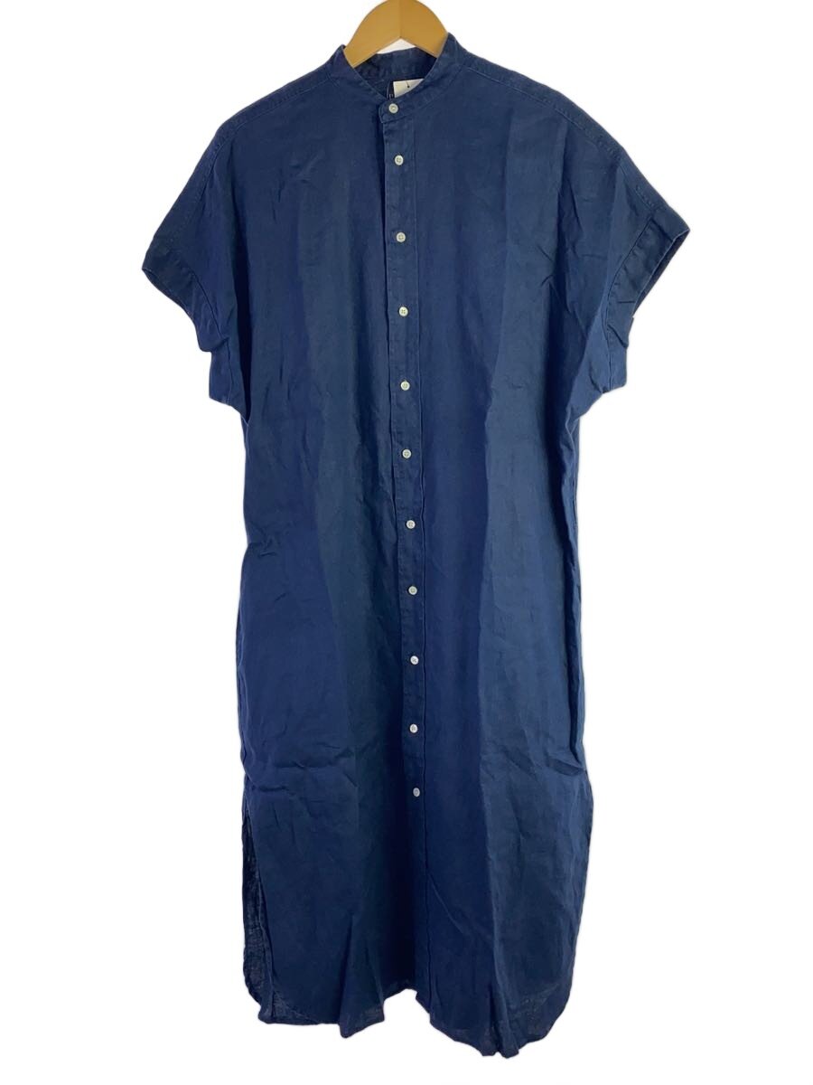 【中古】POLO RALPH LAUREN◆ノースリーブ衣装/12/リネン/NVY【レディース御召しもの】