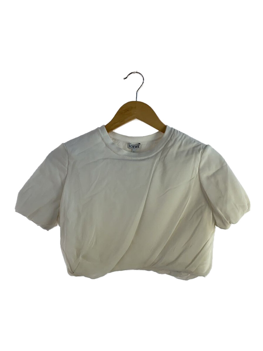 【中古】LOEWE◆プルオーバー/S/絹地/WHT//【レディースお召しもの】