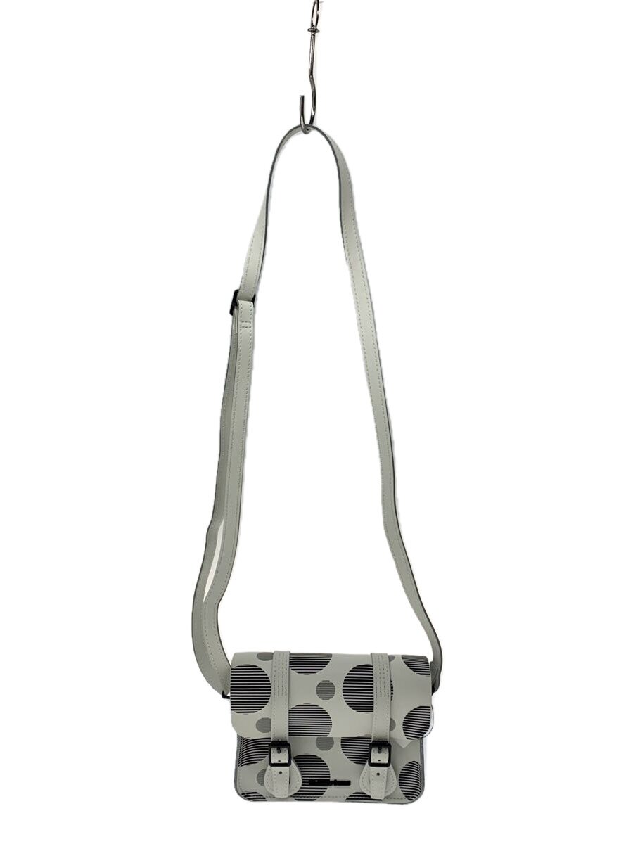 【中古】Dr.Martens◆7 Inch Polka Leather Crossbody Bag/ショルダーバッグ/WHT【バッグ】｜2ｎｄ STREET 店