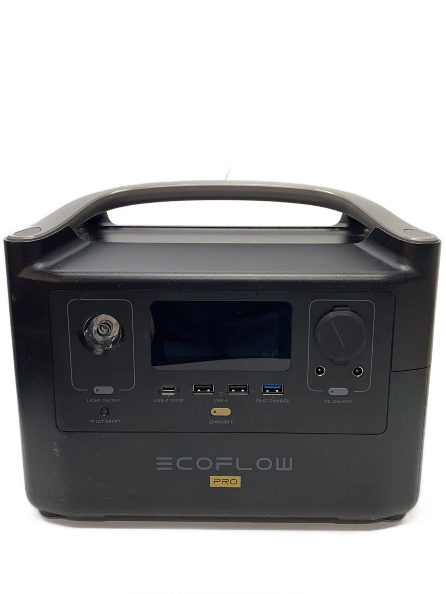 【中古】EcoFlow◆携帯型ワット数 EcoFlow RIVER Pro EFRIVER600PRO-JP//【家電・視覚性・オーディオ】