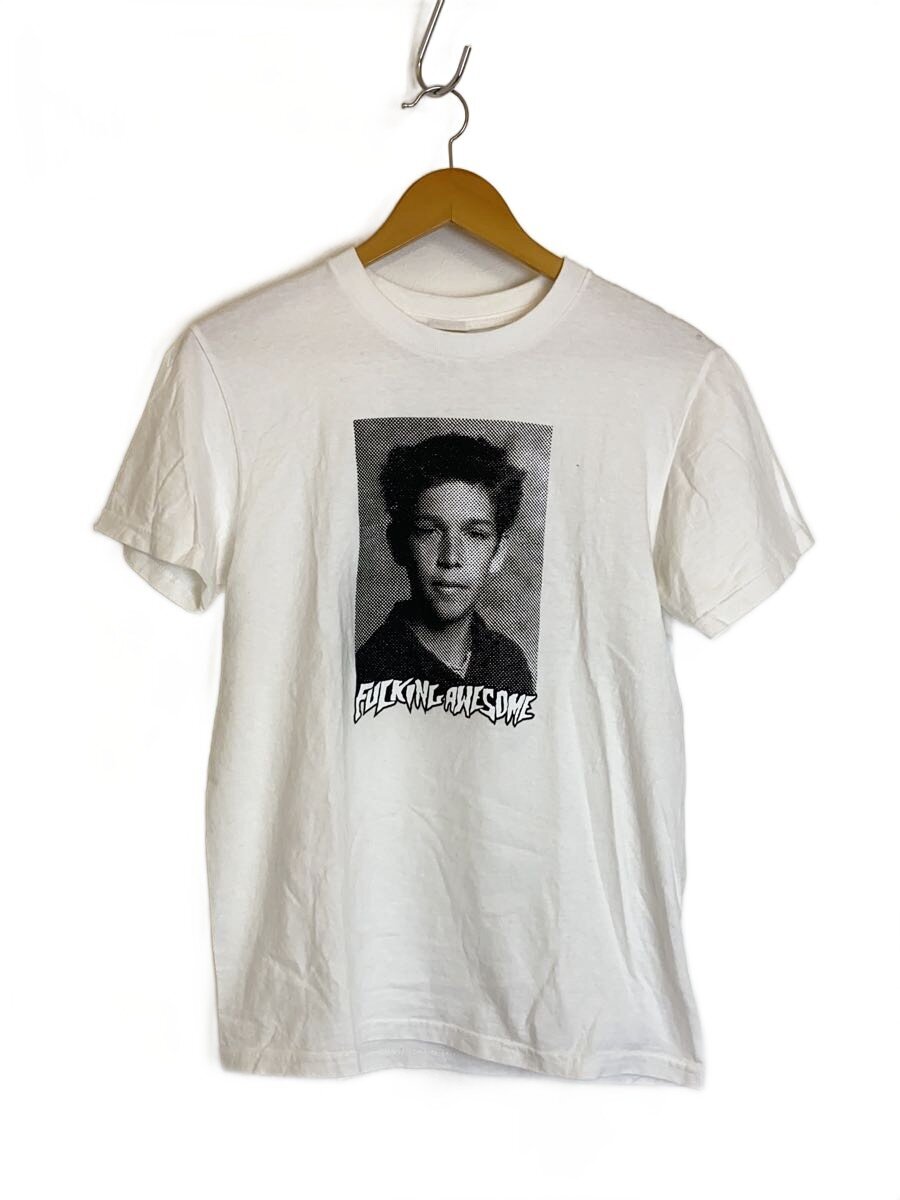 【中古】Fucking Awesome◆Gonz Class Photo Tee/プルオーバー/S/綿織物/WHT【メンズウェア】
