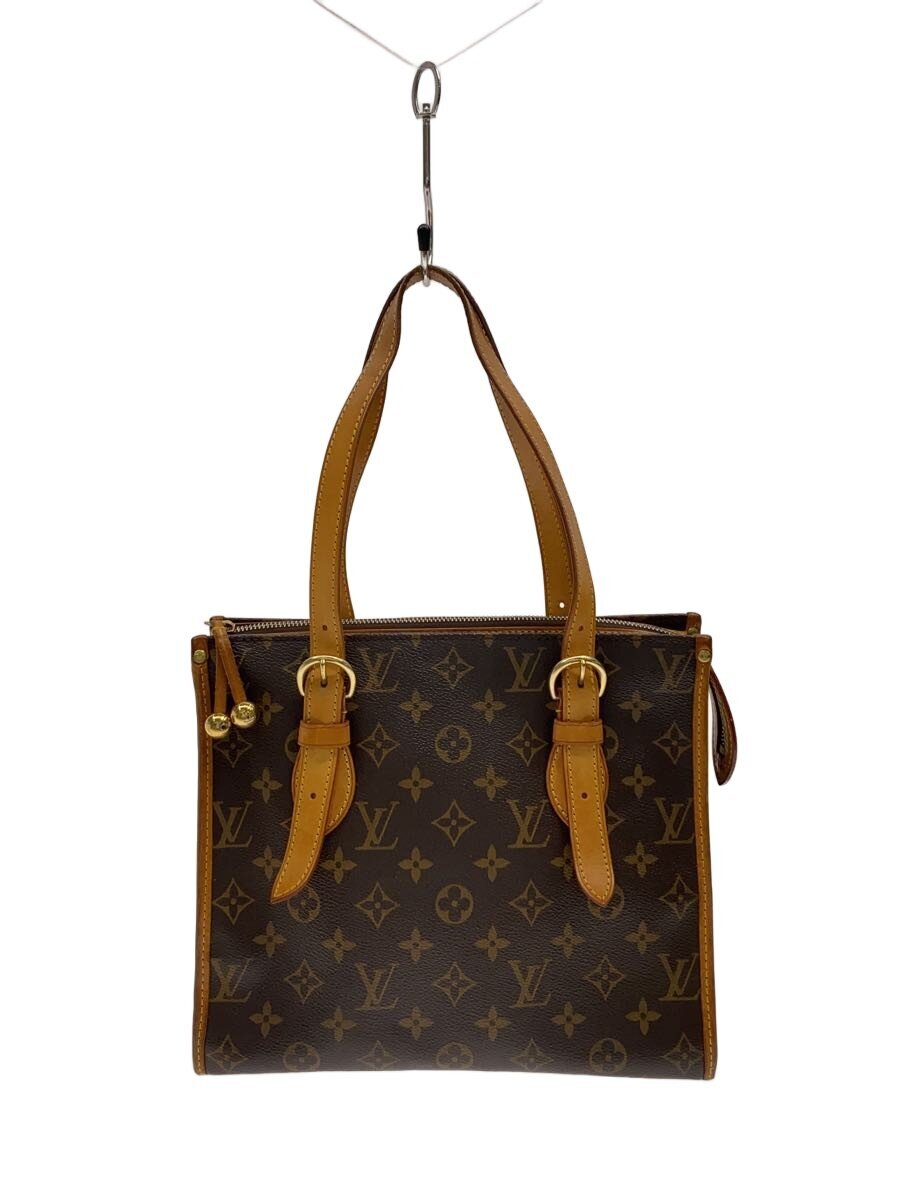 【中古】LOUIS VUITTON◆ポパンクール・オ_モノグラム・帆布/PVC/BRW【御徒面子】