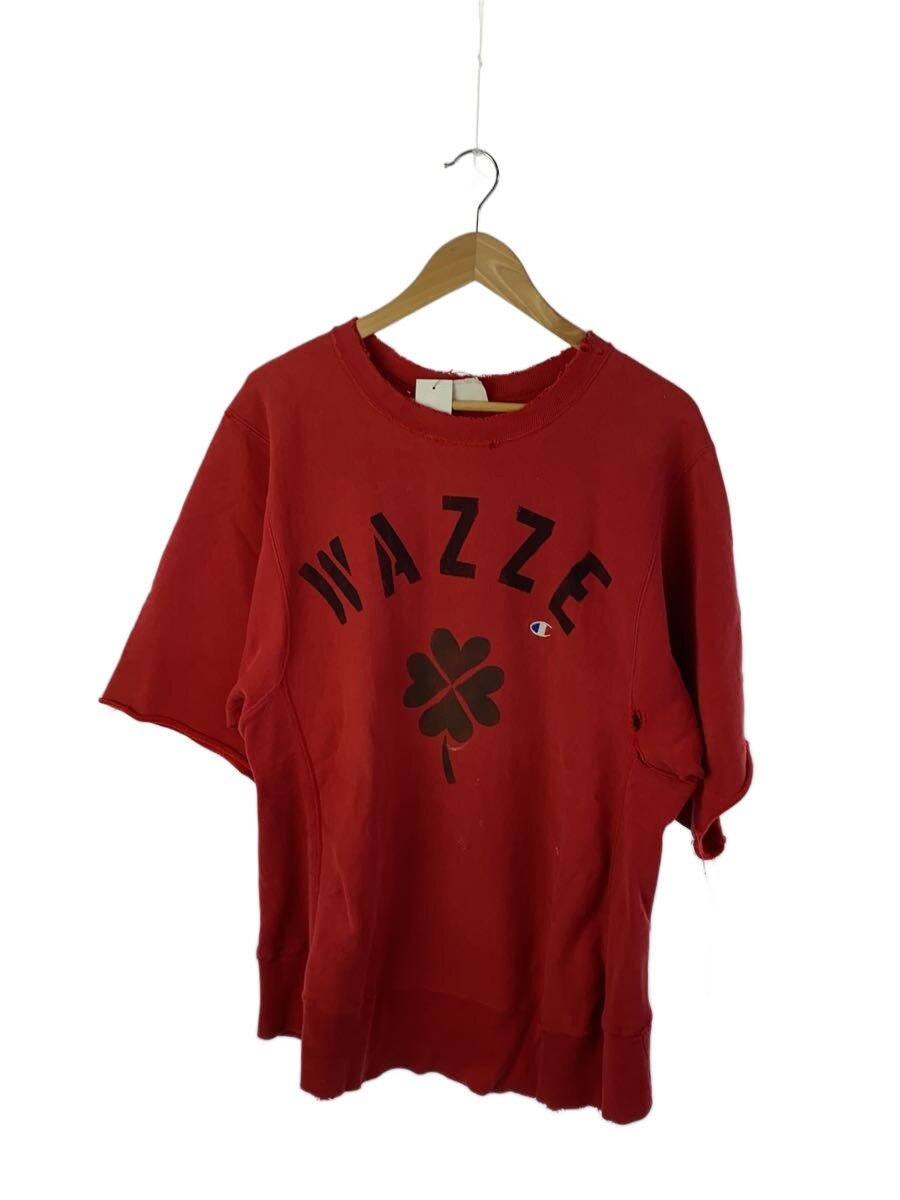 【中古】Champion◆汗水/L/綿織物/RED//【メンズウェア】