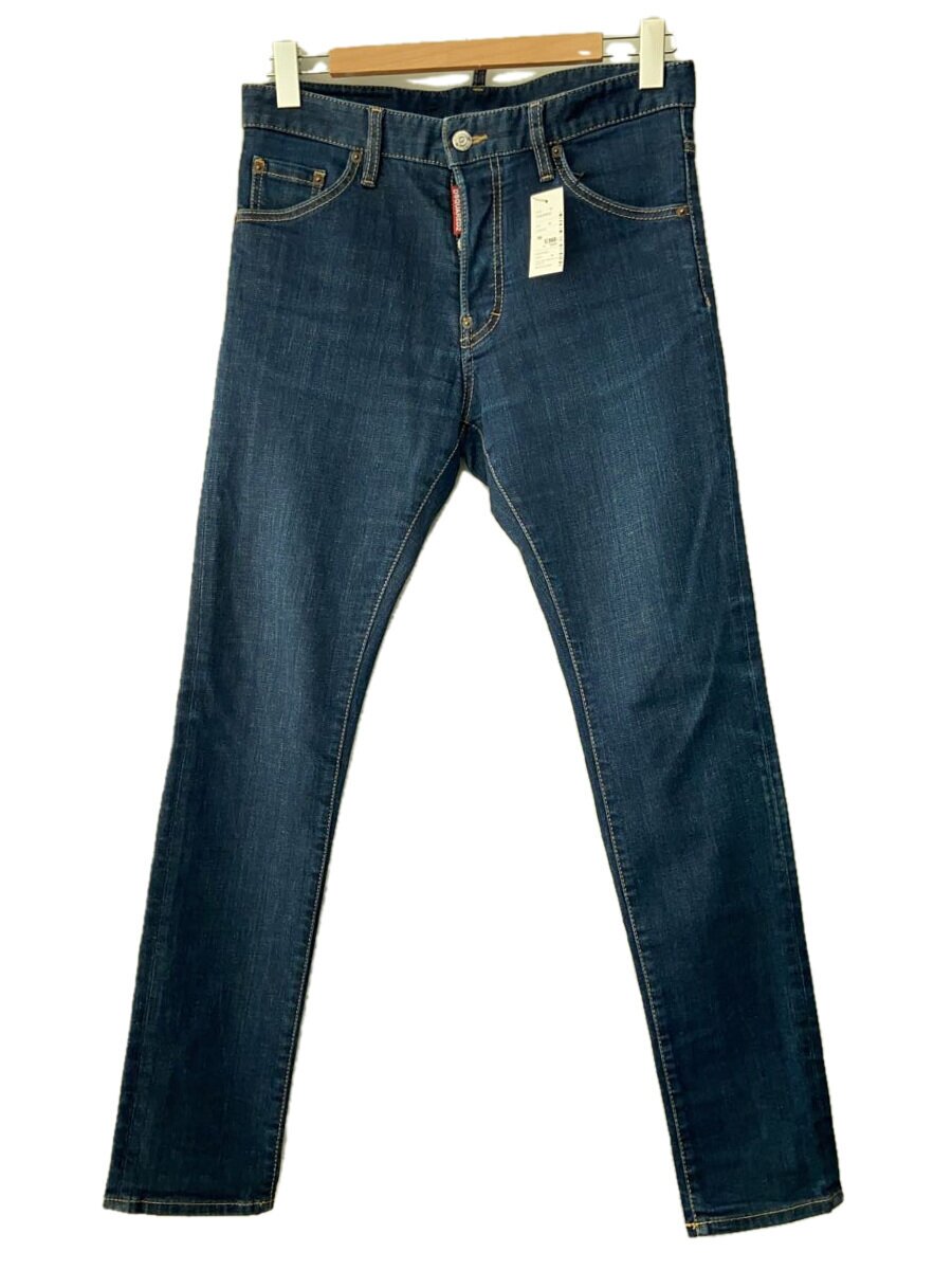 【中古】DSQUARED2◆COOL GUY JEAN/スキニーパンツ/44/ジーンズ/青碧/S74LB1134 S30664//【メンズウェア】