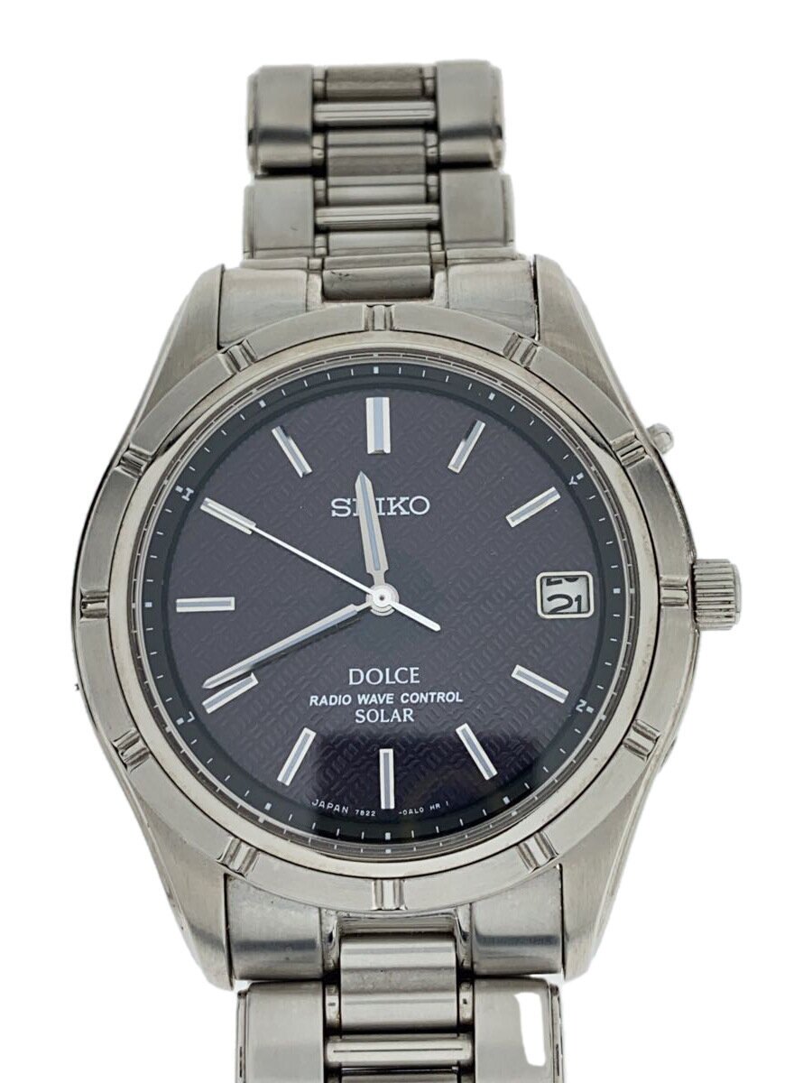 【中古】SEIKO◆dolce/ソーラー腕時計/アナログ/SLV/7B22-oaeo【服飾雑貨他】｜2ｎｄ STREET 店